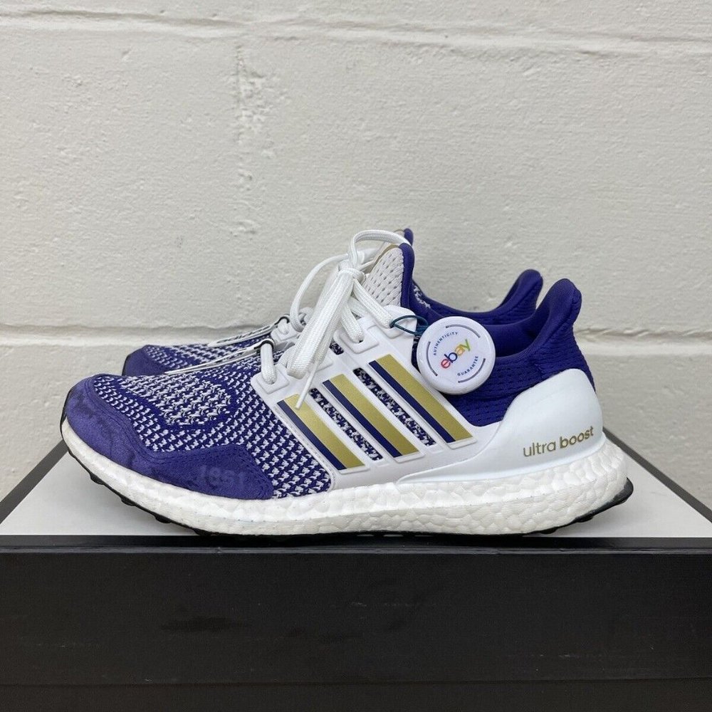 Adidas Ultra boost 1.0 Washington Huskies PE Purple White Gold (HG5867) Sz 7.5 - Picture 5 of 11